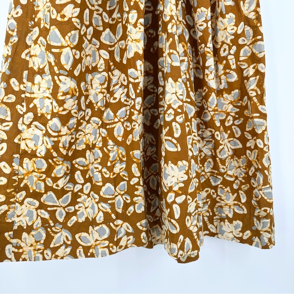 APIECE APART Glicina Maxi Dress Floras Dabu Spice - Picture 8 of 14